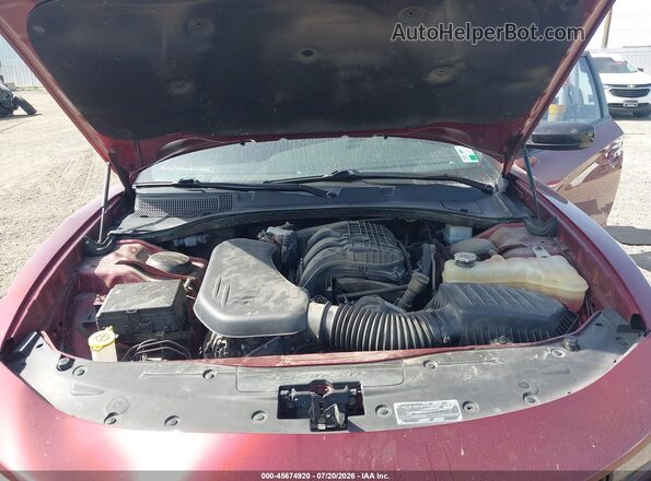 2C3CDXBG4PH609672 2023 DODGE CHARGER Burgundy Vista trasera