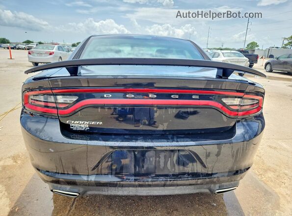 2C3CDXBG5GH180459 2016 DODGE CHARGER Black Vista trasera