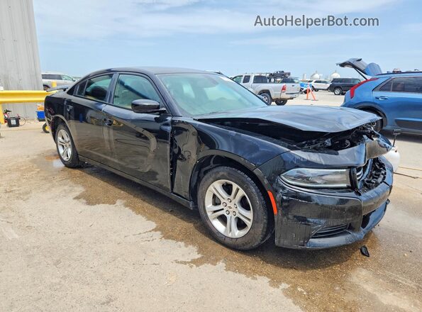2C3CDXBG5GH180459 2016 DODGE CHARGER Black Delantero derecho