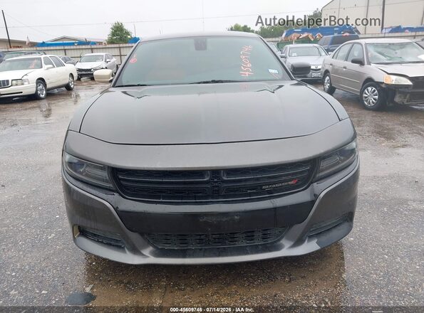 2C3CDXBG5JH135707 2018 DODGE CHARGER Gray Widok zestawu wskaźników