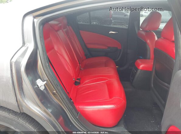 2C3CDXBG5JH135707 2018 DODGE CHARGER Gray Widok naklejki z numerem VIN