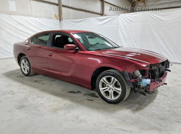 2C3CDXBG5JH186446 2018 DODGE CHARGER Red Առջևի աջ