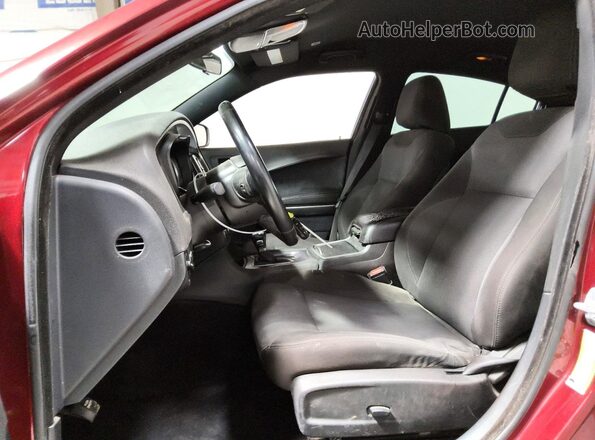 2C3CDXBG5JH186446 2018 DODGE CHARGER Red Սալոնի դիմացի տեսք
