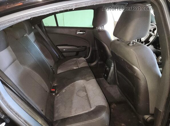 2C3CDXBG5JH228453 2018 DODGE CHARGER Black Հետևի նստատեղերի տեսք
