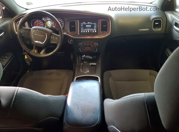 2C3CDXBG5JH272307 2018 DODGE CHARGER Gray Vista del salpicadero