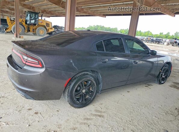 2C3CDXBG5KH711460 2019 DODGE CHARGER Gray Задня права чверть