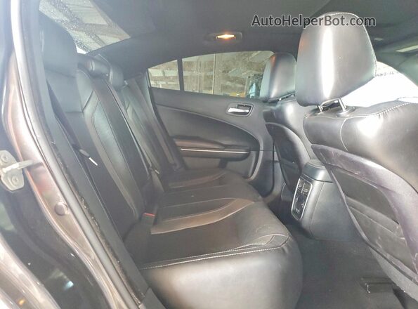 2C3CDXBG5KH711460 2019 DODGE CHARGER Gray Вид задніх сидінь