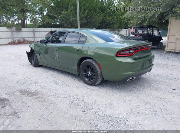 2C3CDXBG5KH719980 2019 DODGE CHARGER Green უკანა მარცხენა