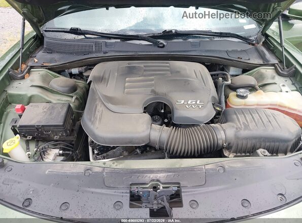 2C3CDXBG5KH719980 2019 DODGE CHARGER Green უკანა ხედი