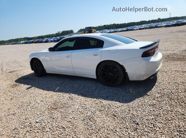 2C3CDXBG5KH721082 2019 DODGE CHARGER White Задня ліва чверть