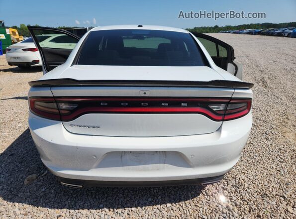 2C3CDXBG5KH721082 2019 DODGE CHARGER White Вид ззаду