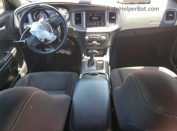 2C3CDXBG5KH754888 2019 DODGE CHARGER Burgundy Вид панелі приладів