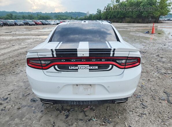 2C3CDXBG5KH757418 2019 DODGE CHARGER Белый Вид сзади