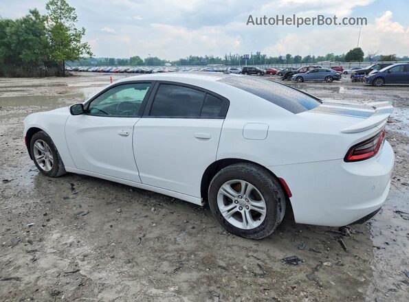 2C3CDXBG5KH757418 2019 DODGE CHARGER Белый Задняя левая четверть