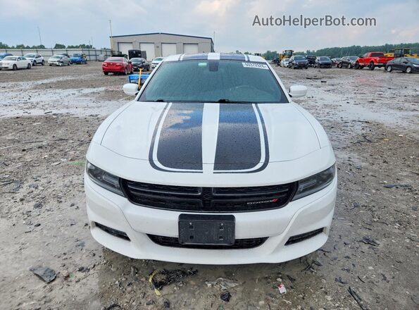 2C3CDXBG5KH757418 2019 DODGE CHARGER Белый Вид спереди