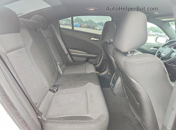 2C3CDXBG5KH757418 2019 DODGE CHARGER Белый Вид задних сидений