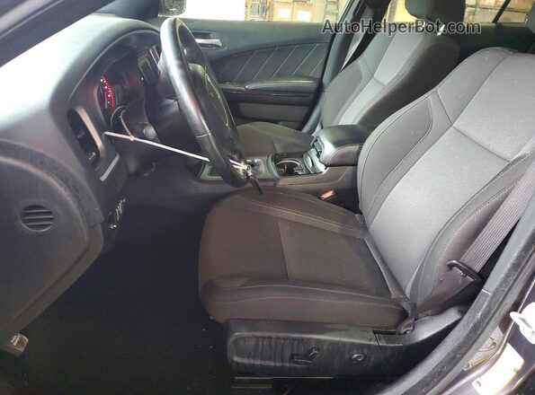 2C3CDXBG5LH104962 2020 DODGE CHARGER Серый Вид салона спереди