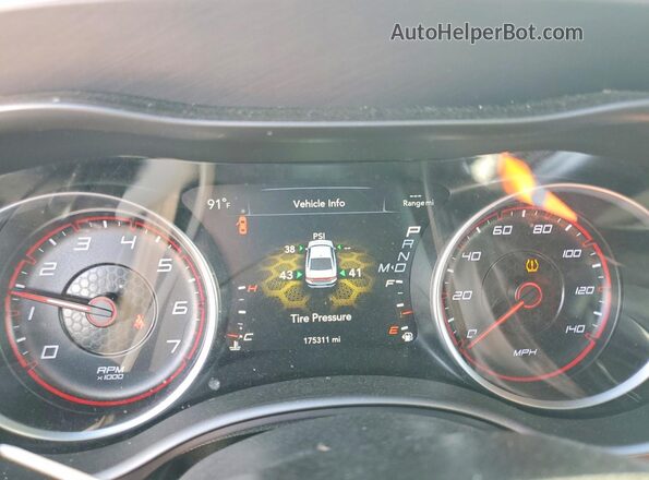 2C3CDXBG5LH223546 2020 DODGE CHARGER Серый Вид щитка приборов