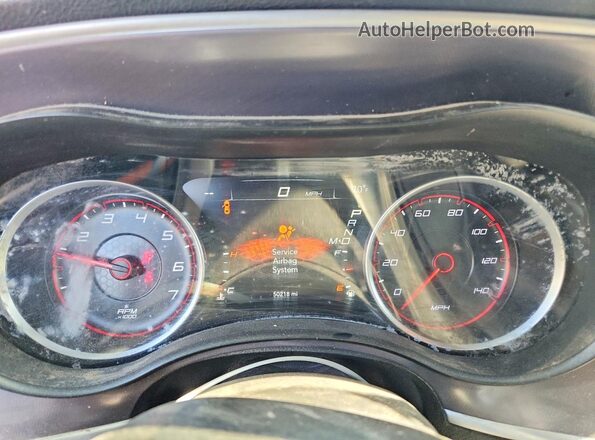 2C3CDXBG5LH234448 2020 DODGE CHARGER Black Instrument cluster view