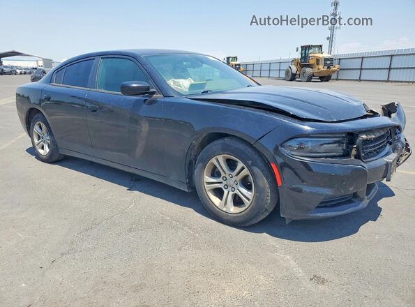 2C3CDXBG5LH234448 2020 DODGE CHARGER Black Front right
