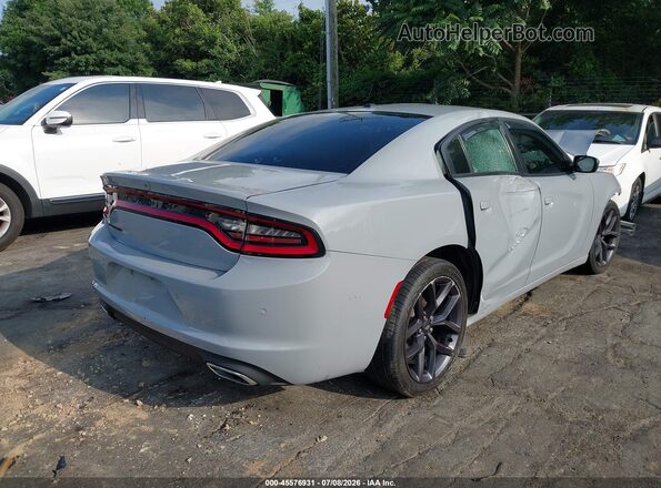 2C3CDXBG5MH531835 2021 DODGE CHARGER Серебряный Задняя правая четверть