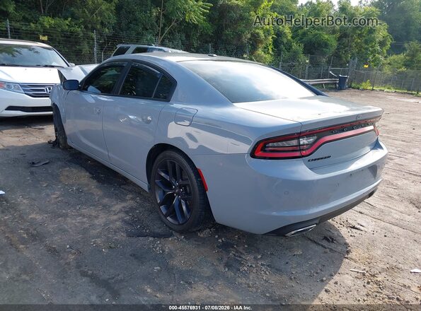 2C3CDXBG5MH531835 2021 DODGE CHARGER Серебряный Задняя левая четверть