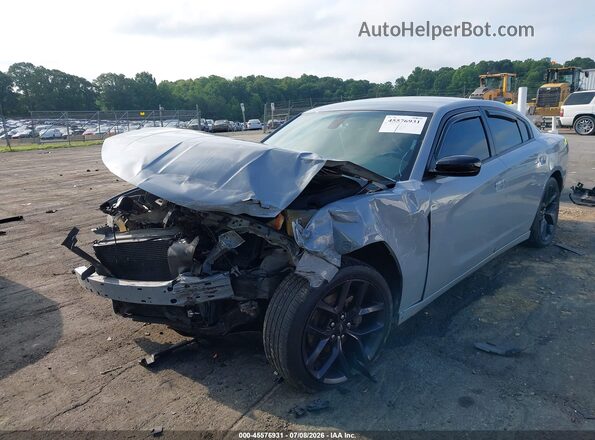 2C3CDXBG5MH531835 2021 DODGE CHARGER Серебряный Передняя левая четверть