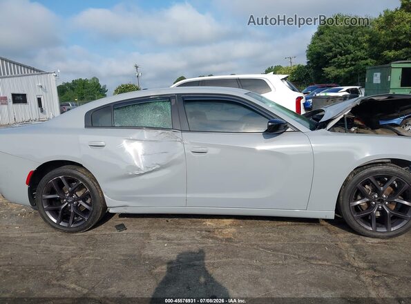 2C3CDXBG5MH531835 2021 DODGE CHARGER Серебряный Вид задней части салона