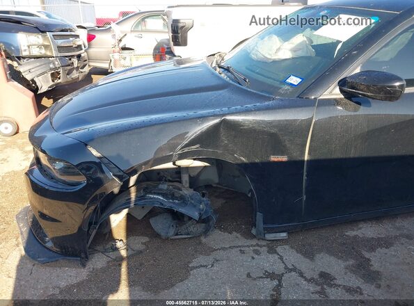 2C3CDXBG5MH540356 2021 DODGE CHARGER Black Front view