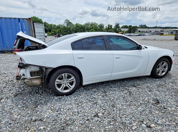2C3CDXBG5MH659749 2021 DODGE CHARGER White Հետևի աջ