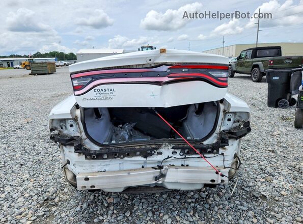 2C3CDXBG5MH659749 2021 DODGE CHARGER White Հետևի տեսք