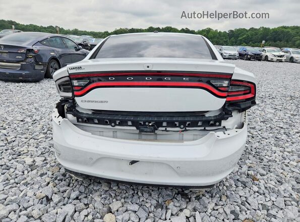 2C3CDXBG5NH152335 2022 DODGE CHARGER White Հետևի տեսք