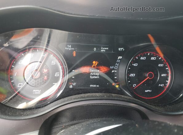 2C3CDXBG5NH161729 2022 DODGE CHARGER Белый Вид щитка приборов