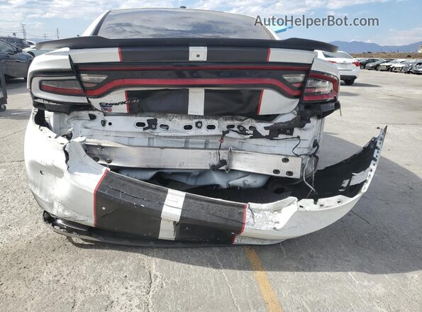 2C3CDXBG5NH161729 2022 DODGE CHARGER Белый Вид сзади