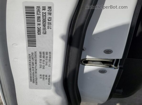 2C3CDXBG5NH161729 2022 DODGE CHARGER Белый Вид подкапотного пространства