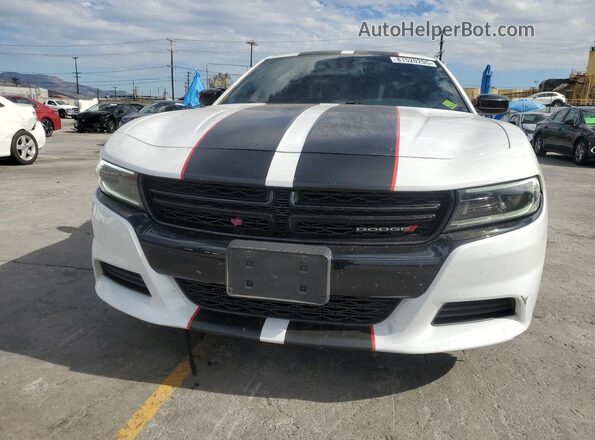 2C3CDXBG5NH161729 2022 DODGE CHARGER Белый Вид спереди