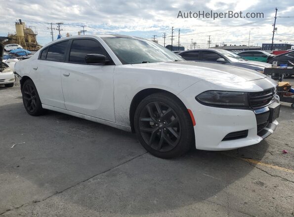 2C3CDXBG5NH161729 2022 DODGE CHARGER Белый Передняя правая четверть