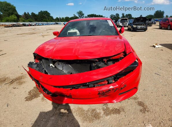 2C3CDXBG5NH212551 2022 DODGE CHARGER Красный Вид спереди