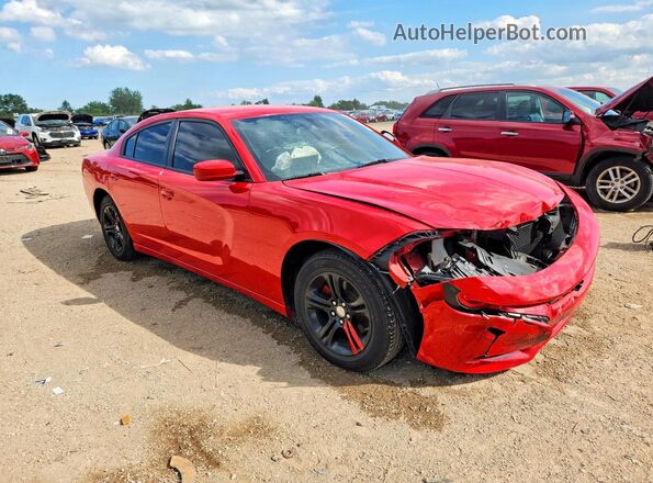 2C3CDXBG5NH212551 2022 DODGE CHARGER Красный Передняя правая четверть