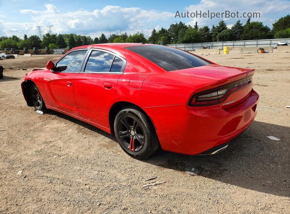 2C3CDXBG5NH212551 2022 DODGE CHARGER Красный Задняя левая четверть