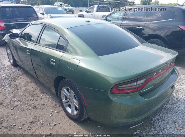 2C3CDXBG5NH216325 2022 DODGE CHARGER Green Tył lewy