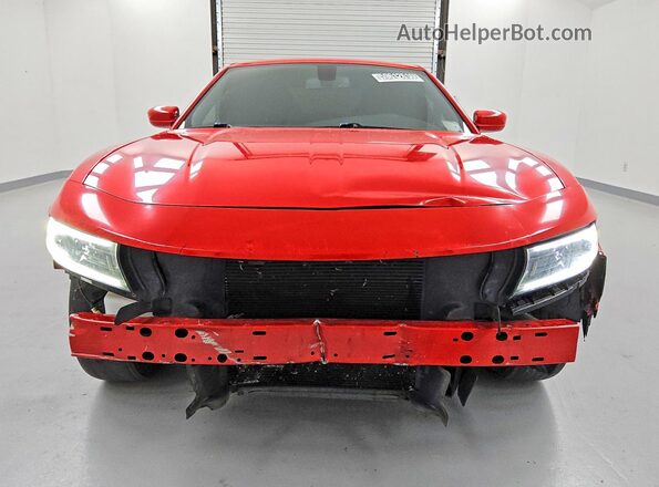 2C3CDXBG5NH219502 2022 DODGE CHARGER Red Widok z przodu