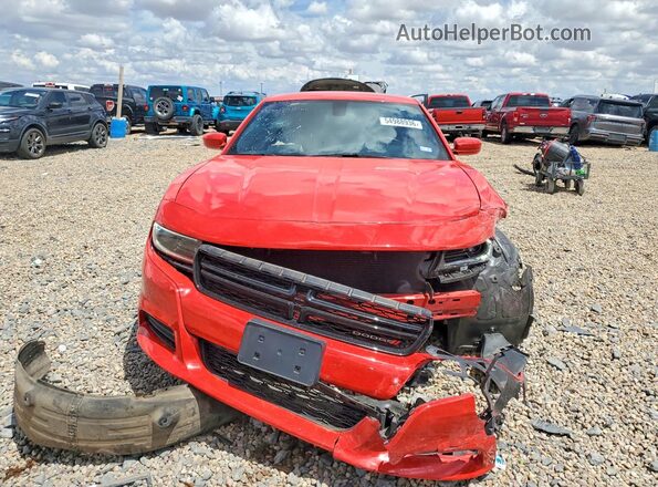 2C3CDXBG5NH224344 2022 DODGE CHARGER Red Widok z przodu