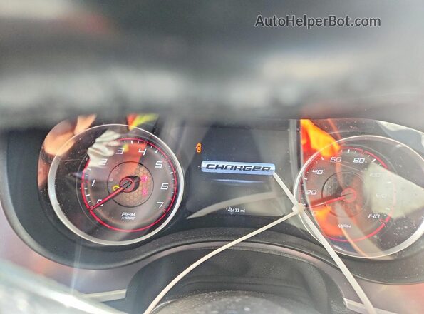 2C3CDXBG5NH247770 2022 DODGE CHARGER White Instrument cluster view