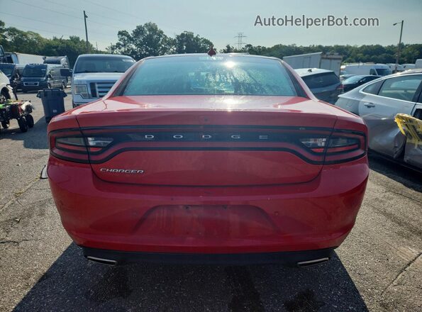 2C3CDXBG5PH528762 2023 DODGE CHARGER Красный Вид сзади
