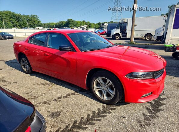 2C3CDXBG5PH528762 2023 DODGE CHARGER Красный Передняя правая четверть