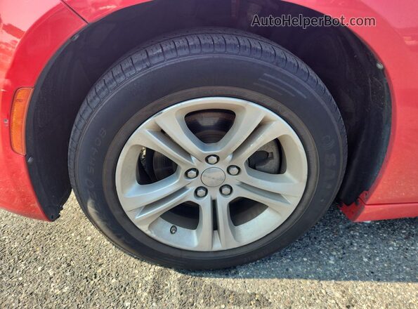 2C3CDXBG5PH528762 2023 DODGE CHARGER Красный Вид наклейки с VIN-кодом