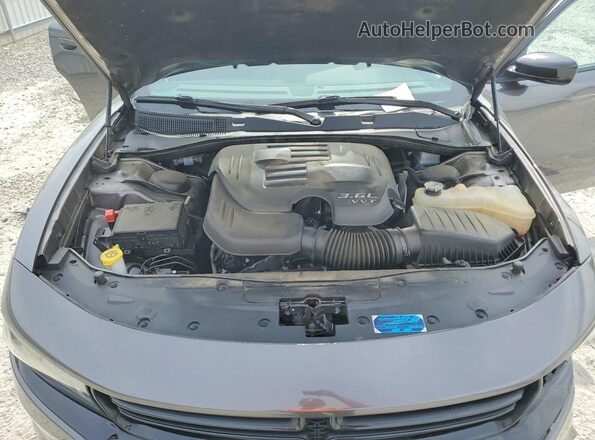 2C3CDXBG5PH588251 2023 DODGE CHARGER Gray Rear interior view