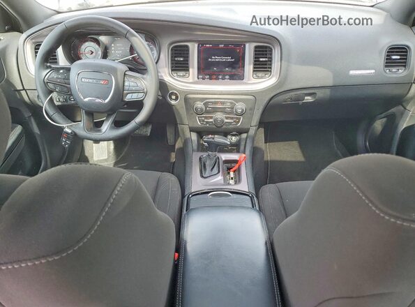 2C3CDXBG5PH588251 2023 DODGE CHARGER Gray Dashboard view