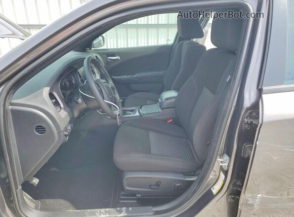 2C3CDXBG5PH588251 2023 DODGE CHARGER Gray Front interior view